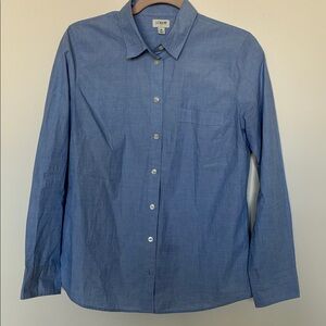 J. Crew Light Blue Long-Sleeve Button-Down Shirt